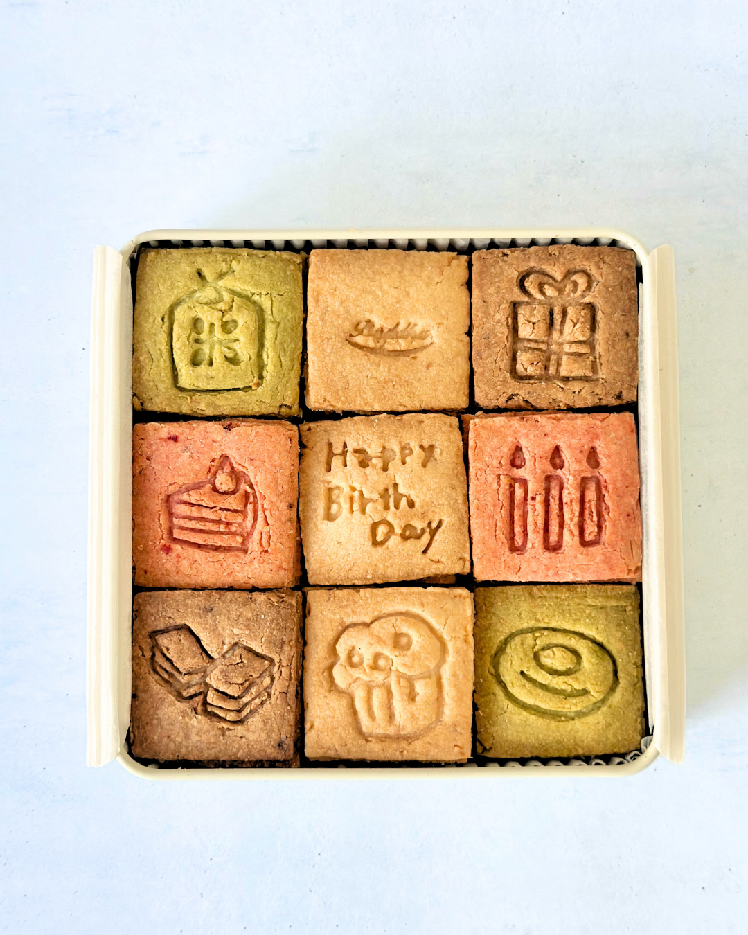 スーパーフード入り米粉のクッキー缶