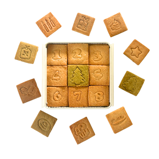 スーパーフード入り米粉のクッキー缶